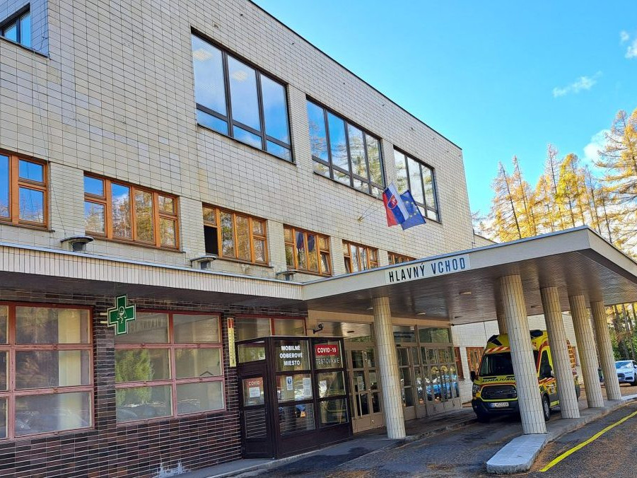 Na snímke Národný ústav tuberkulózy, pľúcnych chorôb a hrudníkovej chirurgie.