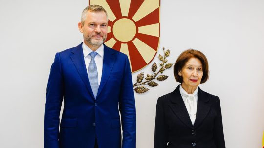 P. Pellgrini a G. Siljanovská-Davková