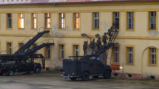 nácvik protiteroristickej operácie