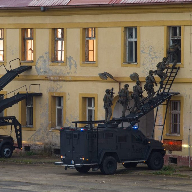 nácvik protiteroristickej operácie