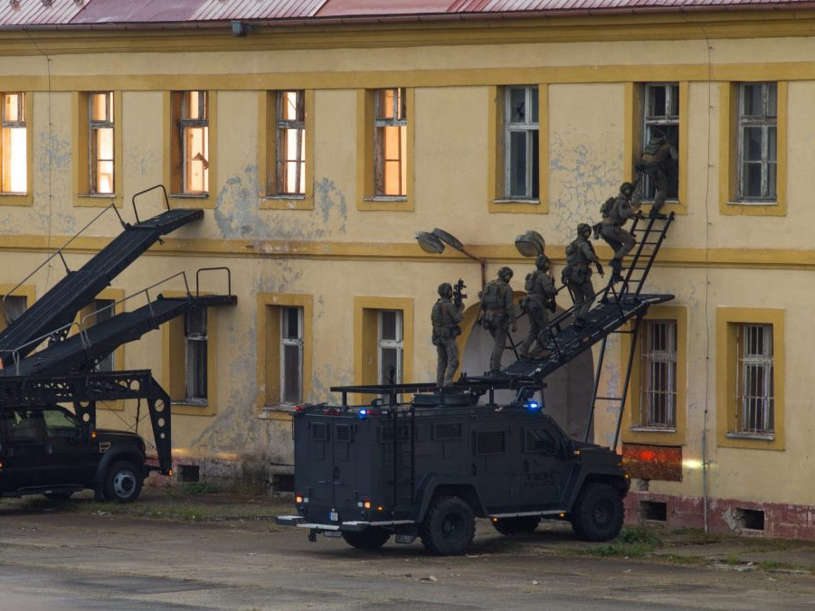 nácvik protiteroristickej operácie