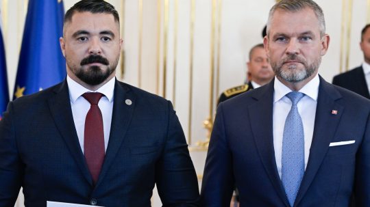 Pavol Gašpar a Peter Pellegrini