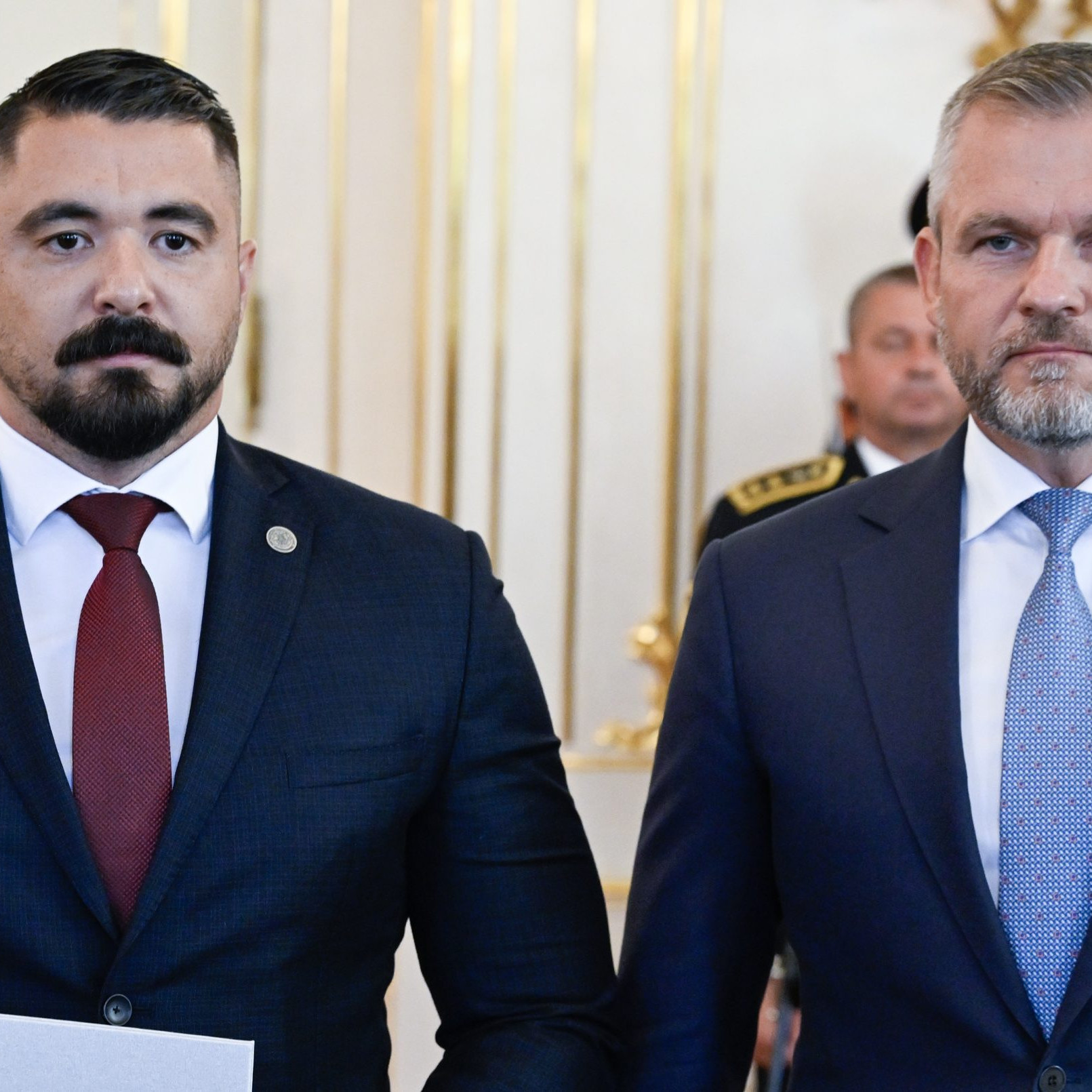 Pavol Gašpar a Peter Pellegrini