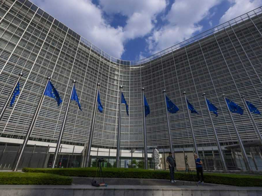 Budova Európskej komisie v Bruseli.