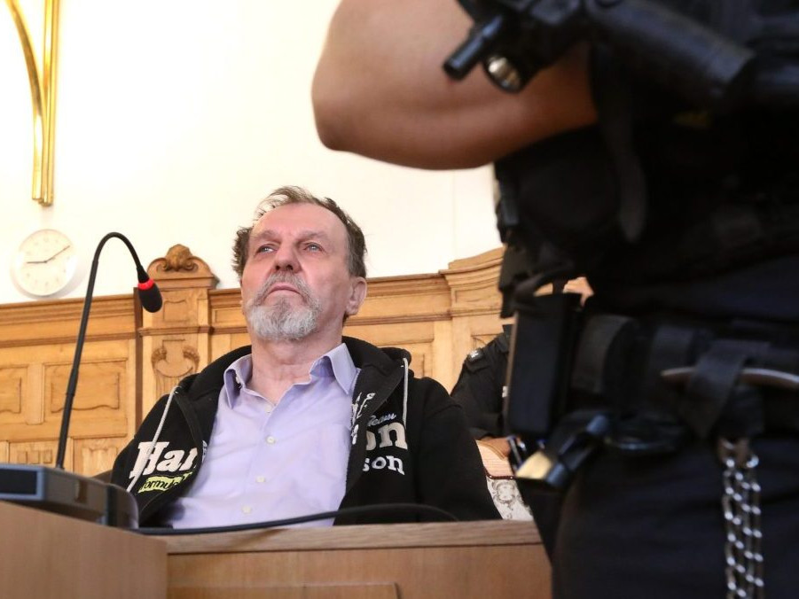 Na snímke Juraj Cintula v súdnej sieni Špecializovaného trestného súdu (ŠTS) v Banskej Bystrici 5. augusta 2025.