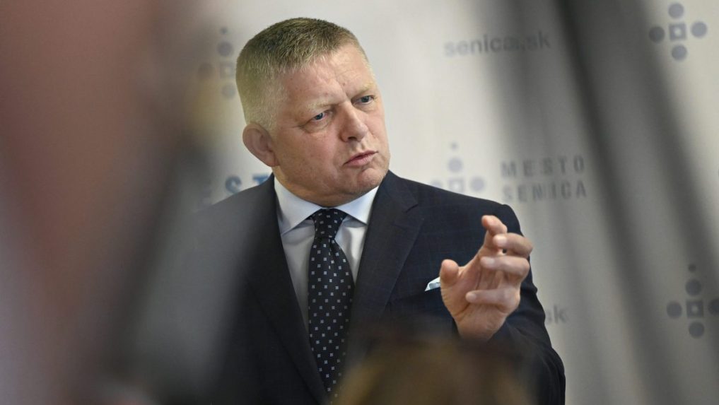 Predseda vlády Robert Fico.