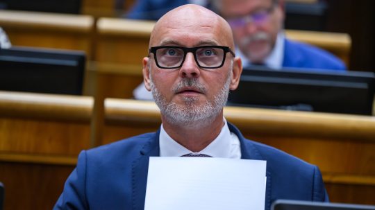 Opozičný poslanec a líder SaS Branislav Gröhling.