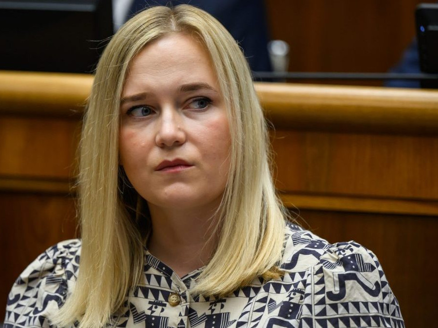 Na snímke opozičná poslankyňa Vladimíra Marcinková (SaS).