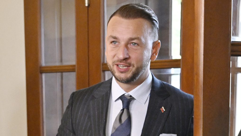 Minister vnútra Matúš Šutaj Eštok.