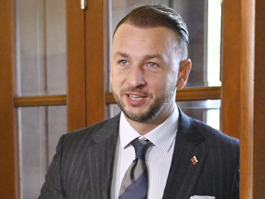 Minister vnútra Matúš Šutaj Eštok.