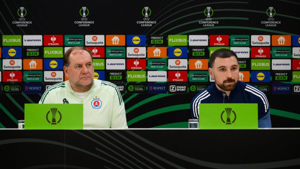 Vladimír Weiss st. a Guram Kašia Slovan