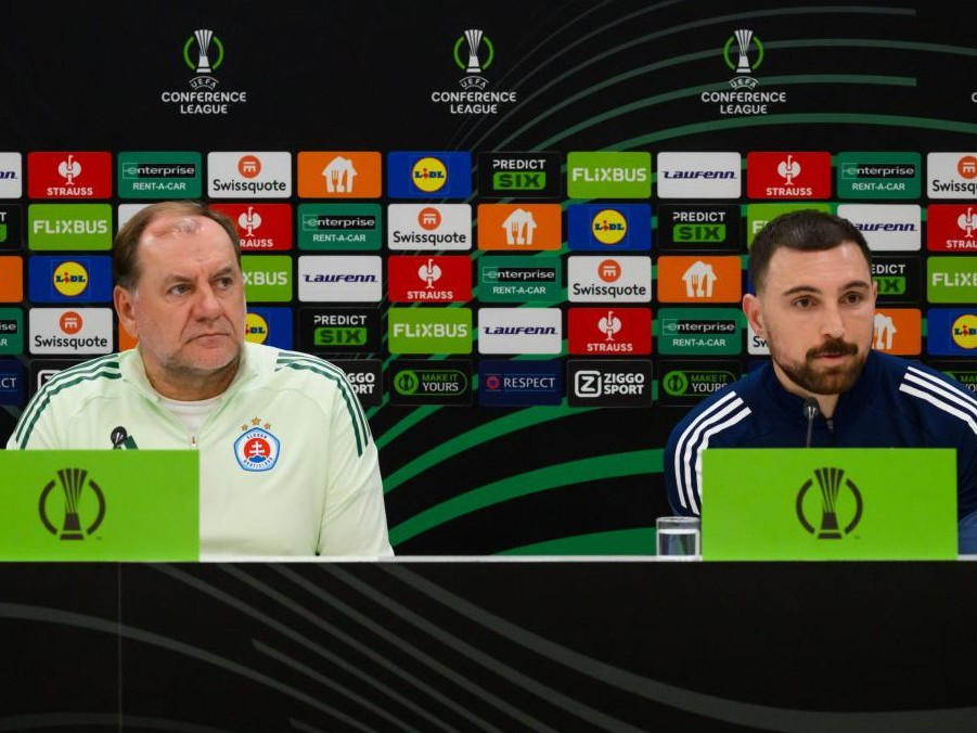 Vladimír Weiss st. a Guram Kašia Slovan