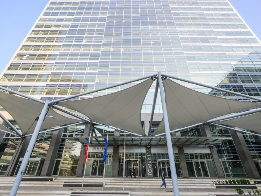 Budova sídla MIRRI v Bratislave.