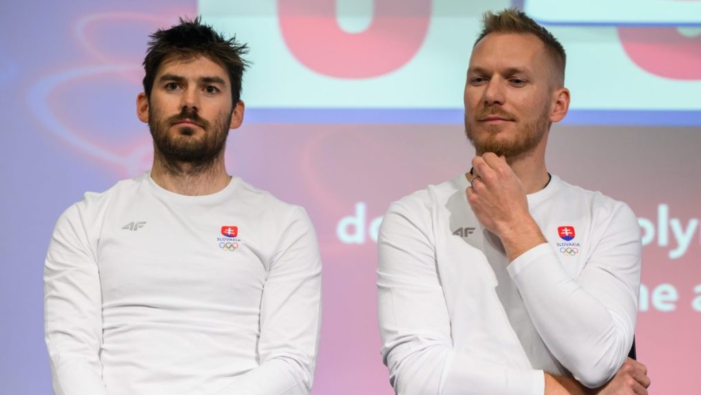 Lyžiari Andreas Žampa a Adam Žampa.