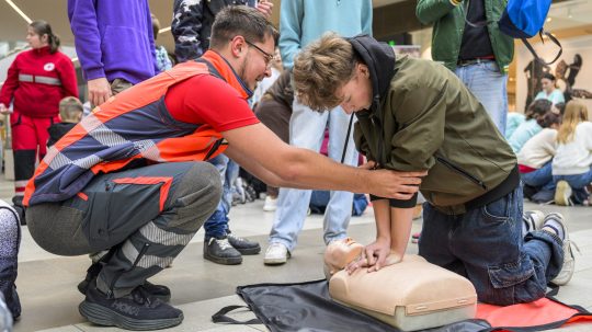 resuscitácia figuríny