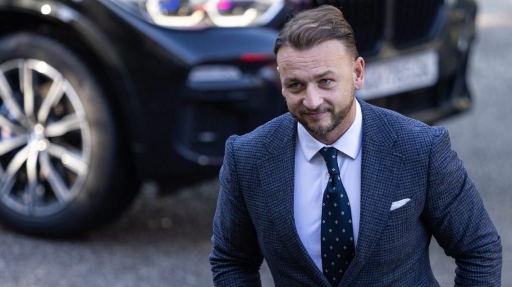 Minister vnútra SR Matúš Šutaj Eštok (Hlas-SD).