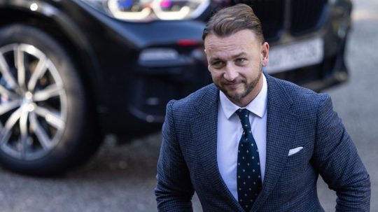 Minister vnútra SR Matúš Šutaj Eštok (Hlas-SD).