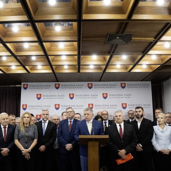 Poslanci koaličného Smeru-SD.