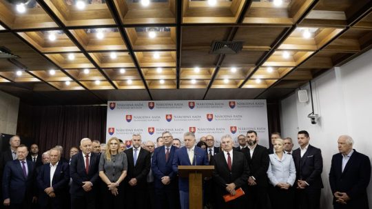 Poslanci koaličného Smeru-SD.