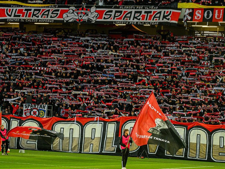 fanúšikovia Spartaka Trnava