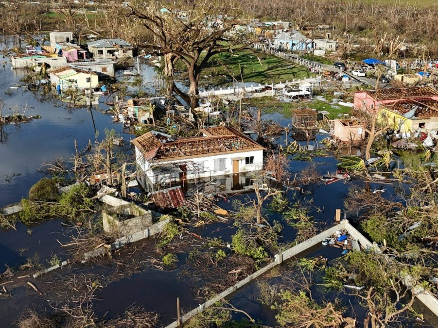 hurikán Melissa na Jamajke