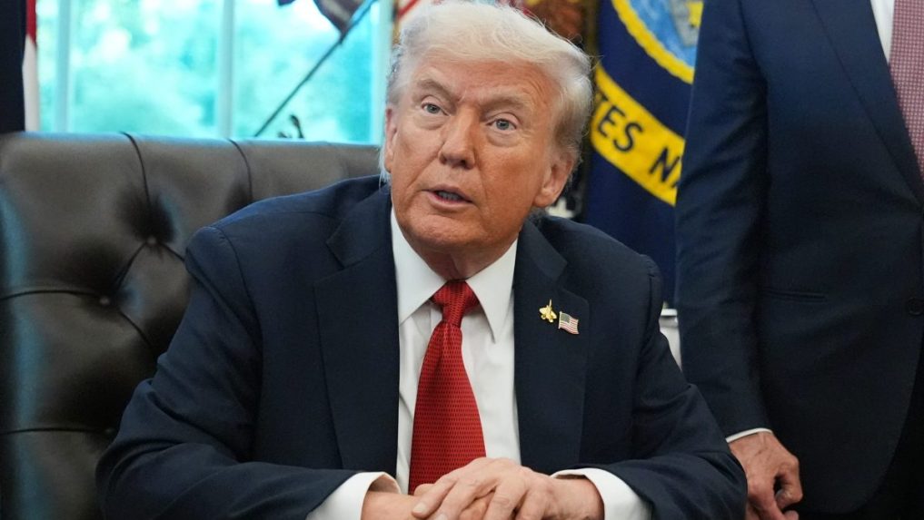 Na snímke prezident USA Donald Trump.