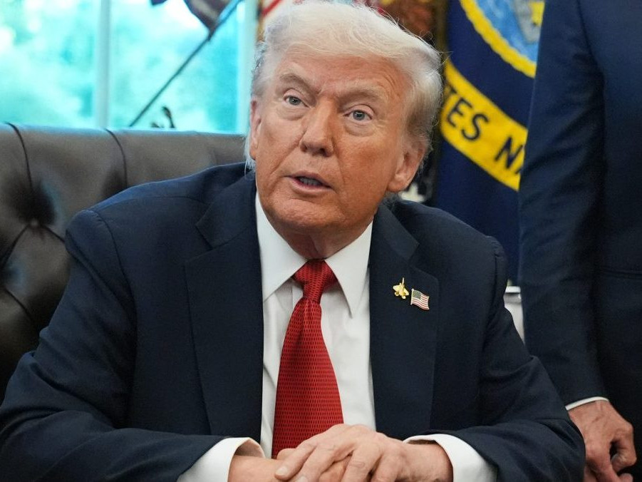 Na snímke prezident USA Donald Trump.