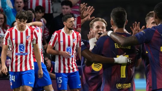 Atletico Madrid a FC Barcelona