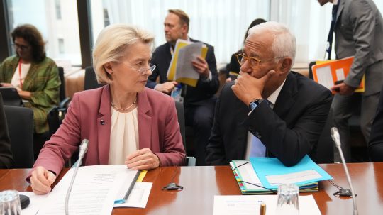 Ursula von der Leyen a Antonio Costa.