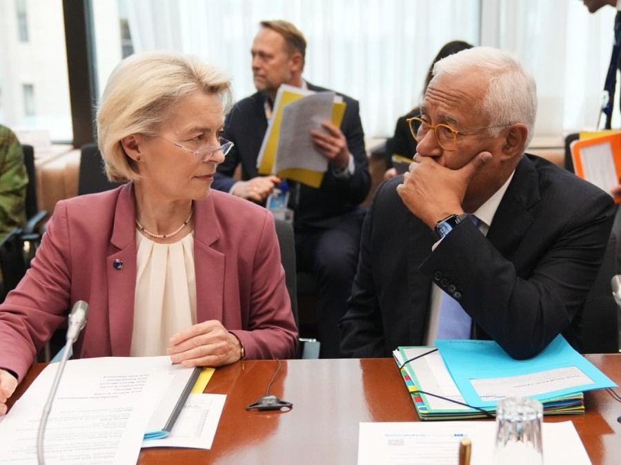 Ursula von der Leyen a Antonio Costa.