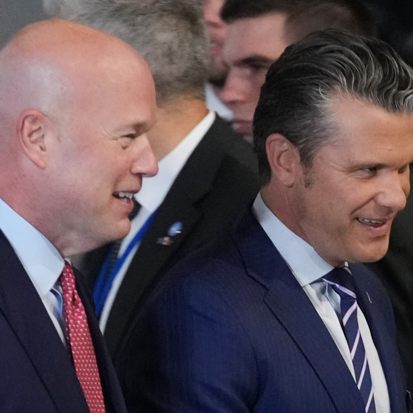 M. Whitaker a P. Hegseth