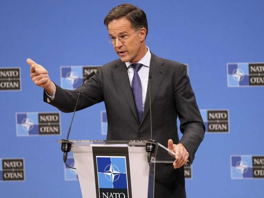 Generálny tajomník NATO Mark Rutte.