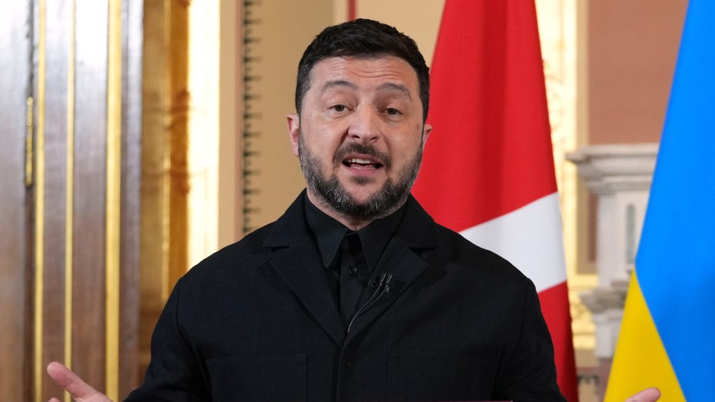 Ukrajinský prezident Volodymyr Zelenskyj.