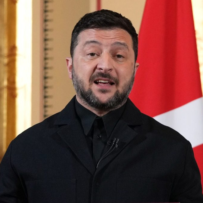 Ukrajinský prezident Volodymyr Zelenskyj.