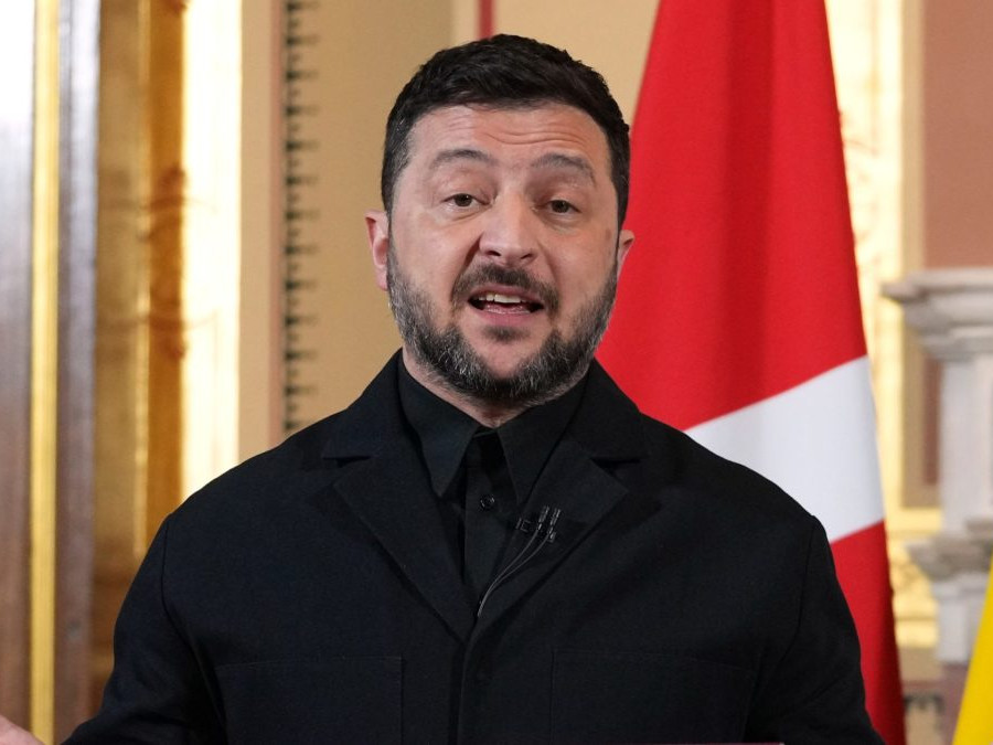 Ukrajinský prezident Volodymyr Zelenskyj.