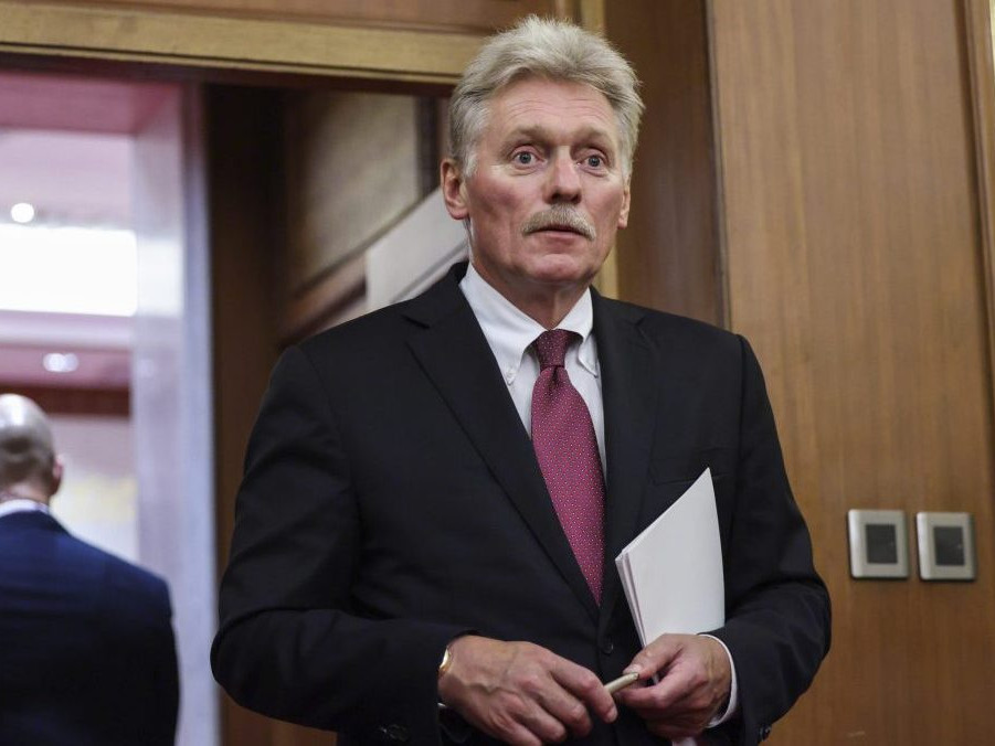 Hovorca Kremľa Dmitrij Peskov.