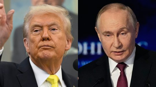 D. Trump a V. Putin