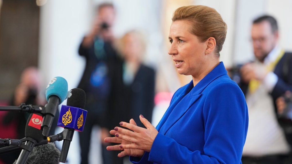 Dánska premiérka Mette Frederiksenová.