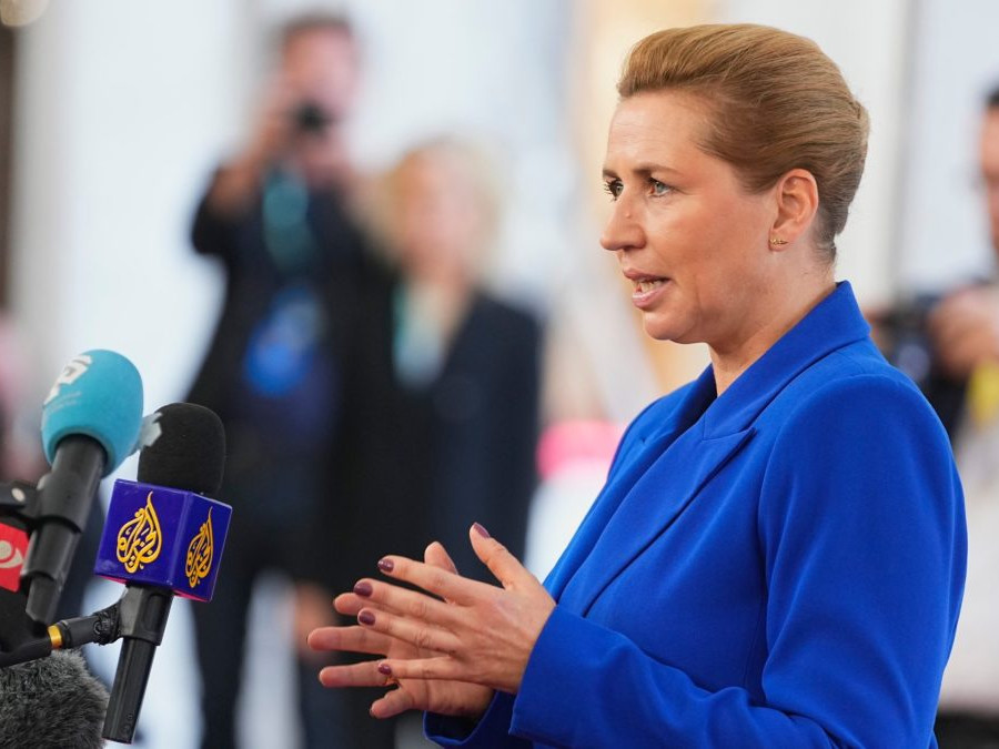 Dánska premiérka Mette Frederiksenová.