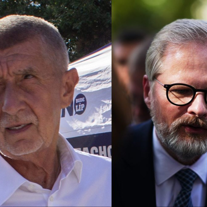 A. Babiš a P. Fiala
