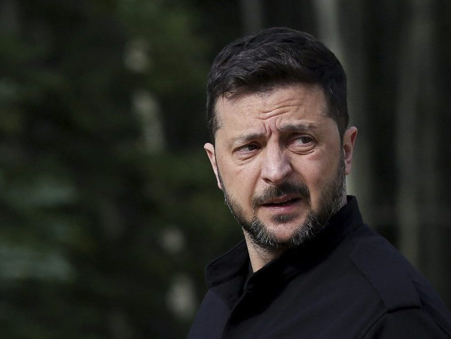 Ukrajinský prezident Volodymyr Zelenskyj.