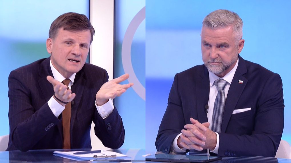 Alojz Hlina a Tibor Gašpar.