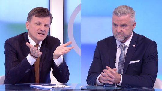 Alojz Hlina a Tibor Gašpar.