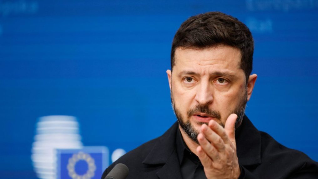 Ukrajinský prezident Volodymyr Zelenskyj.