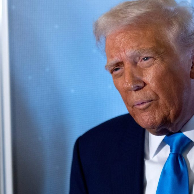 Na snímke Donald Trump.