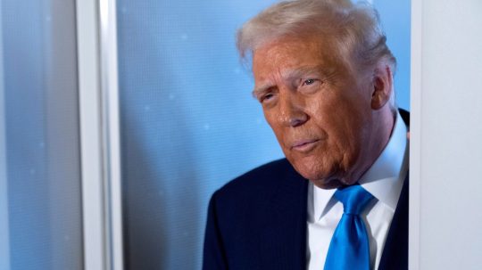 Na snímke Donald Trump.