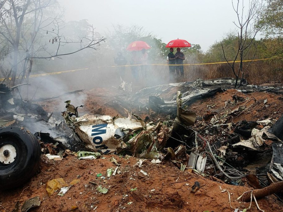 havária lietadla v Keni