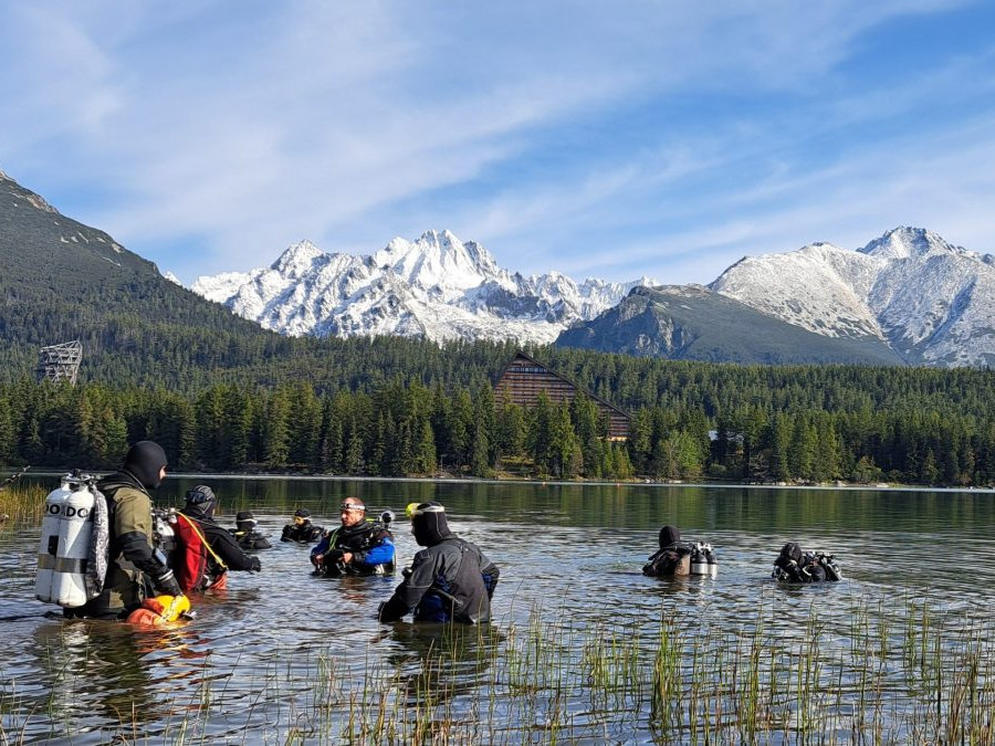 potápači v tatranskom plese