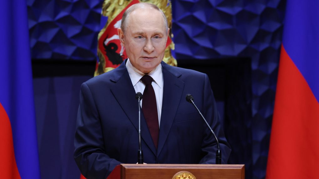Ruský prezident Vladimir Putin.