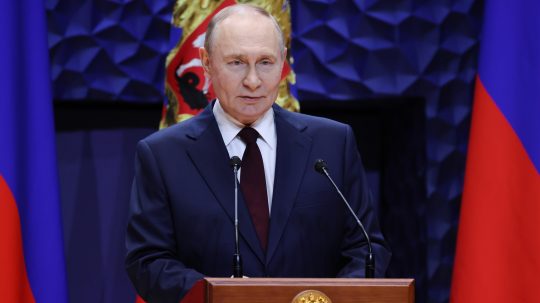 Ruský prezident Vladimir Putin.